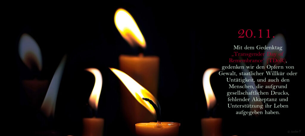 Transgender Day of Remembrance (TDoR)